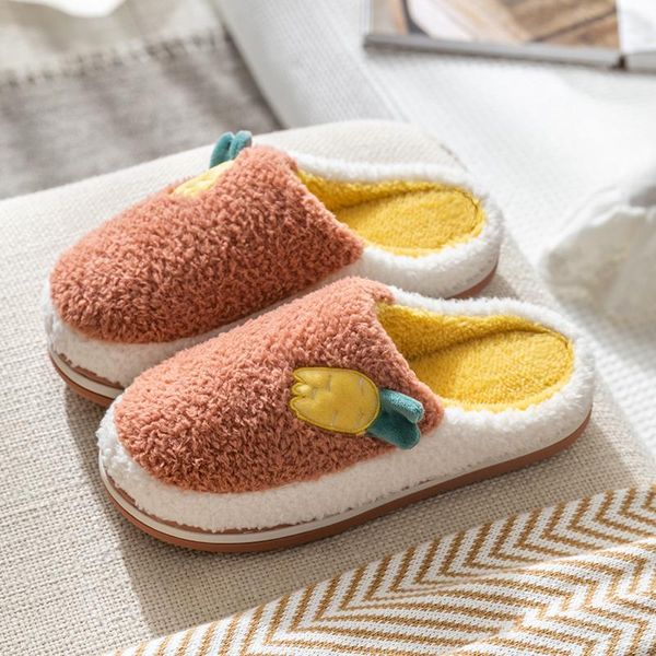slippers tzldn women's winter indoor warm pineapple shoes plush cotton home bedroom household soft soled, Black
slippers tzldn women's winter indoor warm pineapple shoes plush cotton home bedroom household soft soled, Black