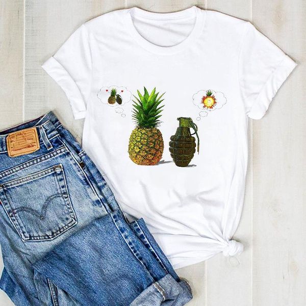 women pineapple love funny print lady fruit beach ladies summer t tee tshirt womens female shirt clothes graphic t-shirt, White
women pineapple love funny print lady fruit beach ladies summer t tee tshirt womens female shirt clothes graphic t-shirt, White