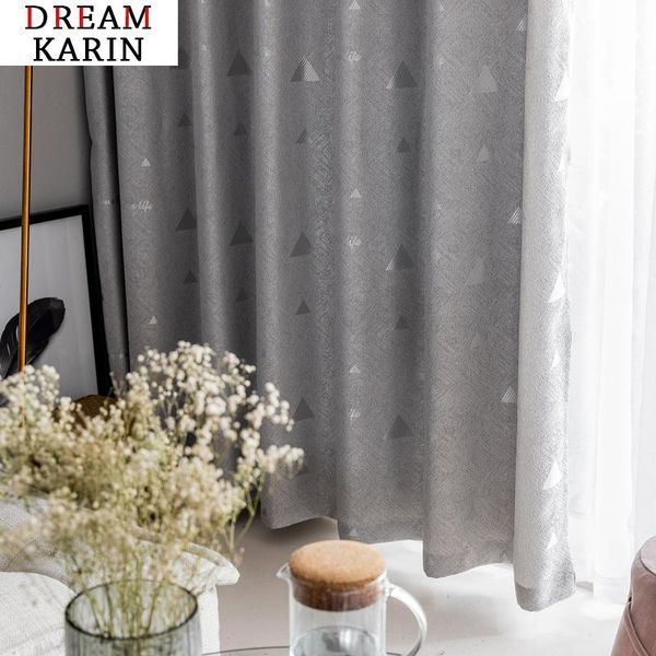 curtain & drapes modern blue/pink/gray triangle blackout curtains for living room kids boy girl bedroom window children treatment 
curtain & drapes modern blue/pink/gray triangle blackout curtains for living room kids boy girl bedroom window children treatment