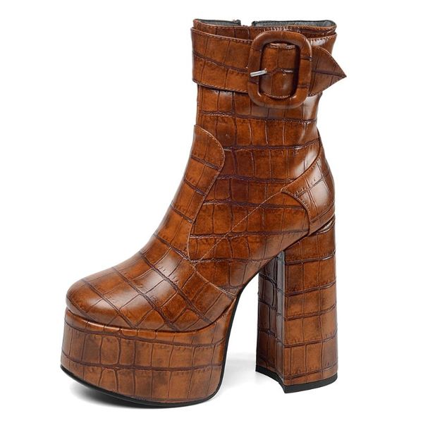 ribetrinib elagant lady platform block heel buckle winter boots fashion brand designer zipper boots women party shoes woman, Black
ribetrinib elagant lady platform block heel buckle winter boots fashion brand designer zipper boots women party shoes woman, Black