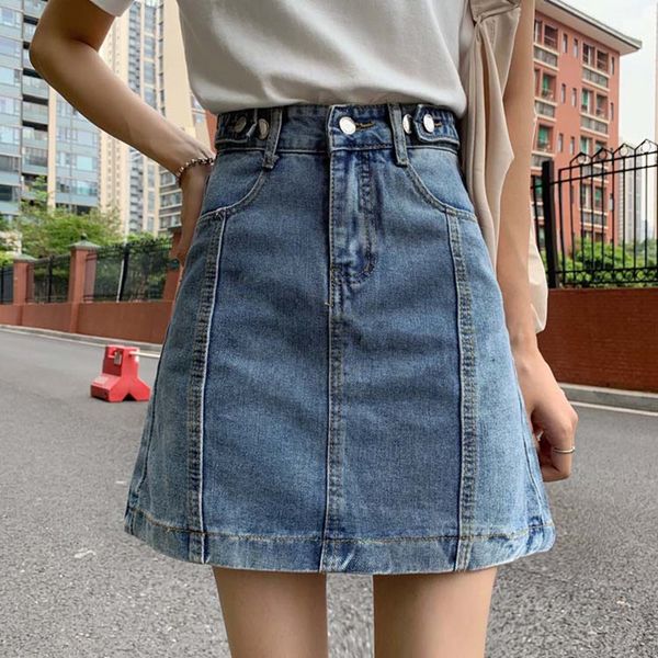 2021 New a line denim for woman spring summer waist mini jeans skirt (f6652 O3V5, Black
2021 New a line denim for woman spring summer waist mini jeans skirt (f6652 O3V5, Black