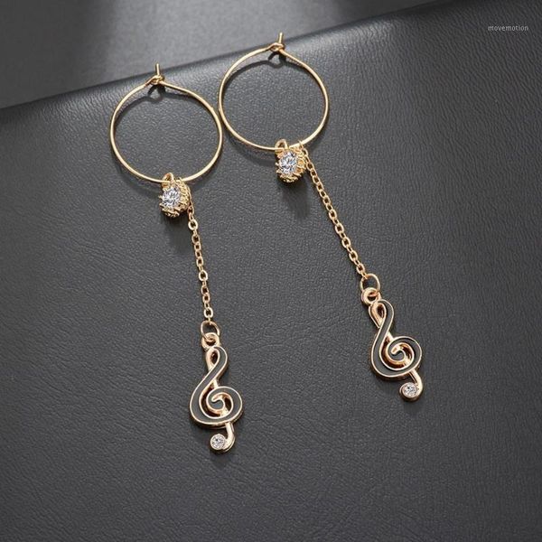 women musical note with rhinestone drop earrings trendy jewelry female long earrings handmade earring jewelry gifts for women1, Silver
women musical note with rhinestone drop earrings trendy jewelry female long earrings handmade earring jewelry gifts for women1, Silver