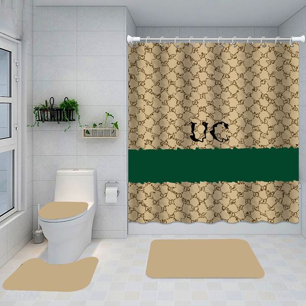 modern letters printed shower curtains designer bathroom floor mats 4 piece set toilet seat covers bath curtain carpet188v 
modern letters printed shower curtains designer bathroom floor mats 4 piece set toilet seat covers bath curtain carpet188v