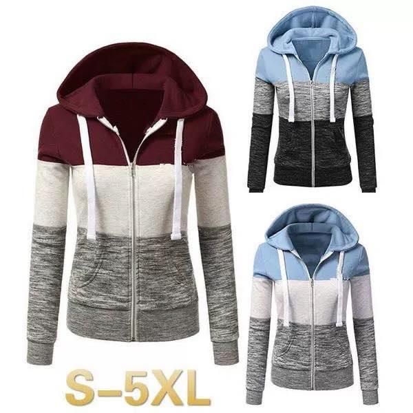 2020 new hoodie, fashionable three-color splice slim coat, cardigan for men and women, Black
2020 new hoodie, fashionable three-color splice slim coat, cardigan for men and women, Black
