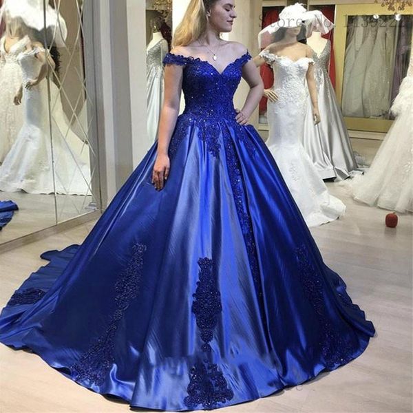 2021 royal blue off the shouler prom dresses lace appliques special occasion formal party vestidos de fiesta long evening gowns satin skirt, Black
2021 royal blue off the shouler prom dresses lace appliques special occasion formal party vestidos de fiesta long evening gowns satin skirt, Black