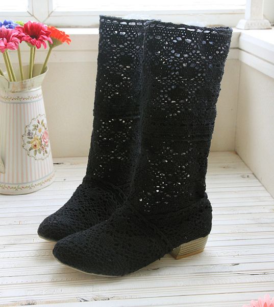 summer boots women thigh high heels high shoes booties ladies round toe over-the-knee rubber low sandals, Black
summer boots women thigh high heels high shoes booties ladies round toe over-the-knee rubber low sandals, Black