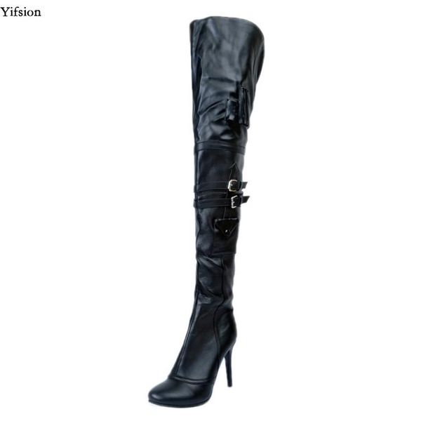olomm new women winter over the knee boots thin high heel shoes black club wear shoes ladies round toe women us size 4-15
olomm new women winter over the knee boots thin high heel shoes black club wear shoes ladies round toe women us size 4-15