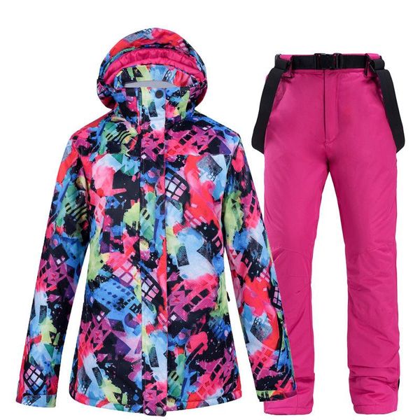 skiing suits women snow suit sets outdoor sport wear snowboard clothing windproof waterproof winter costume ski jackets + belt pants
skiing suits women snow suit sets outdoor sport wear snowboard clothing windproof waterproof winter costume ski jackets + belt pants