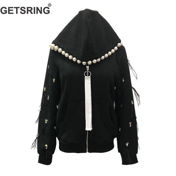 getsring women sweatshirt irregular pearl feather patchwork hoodies women black white casual sweatshirts 2020 new fashion
getsring women sweatshirt irregular pearl feather patchwork hoodies women black white casual sweatshirts 2020 new fashion