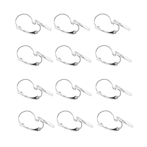 12 piece earring ear wire ear hooks findings cabochon settings base jewelry making findings 12mm, Golden;silver
12 piece earring ear wire ear hooks findings cabochon settings base jewelry making findings 12mm, Golden;silver