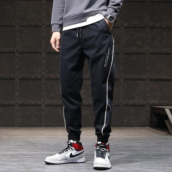 men's jeans korean style fashion men loose fit black color spliced designer cargo pants wide leg trousers streetwear hip hop joggers, Blue
men's jeans korean style fashion men loose fit black color spliced designer cargo pants wide leg trousers streetwear hip hop joggers, Blue