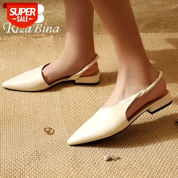 rizabina new women sandals cow leather pointed toe women summer shoes fashion ladies shoes footwear size 33-40 #mu4f, Black
rizabina new women sandals cow leather pointed toe women summer shoes fashion ladies shoes footwear size 33-40 #mu4f, Black