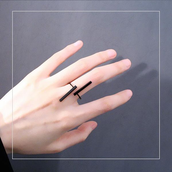 cluster rings creative simple double word geometric environmental protection copper material opening tail ring, Golden;silver
cluster rings creative simple double word geometric environmental protection copper material opening tail ring, Golden;silver