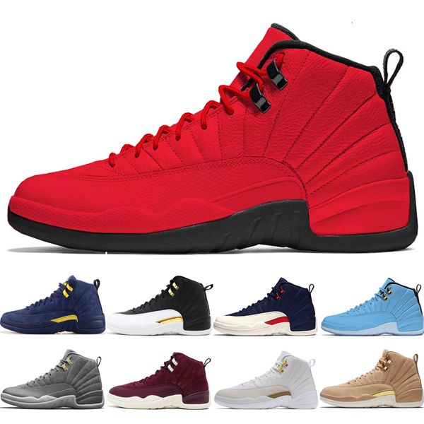 bulls 12s men basketball shoes michigan 2019 12 college navy unc nyc vachetta tan dark grey bordeaux flu game playoffs mens sports 
bulls 12s men basketball shoes michigan 2019 12 college navy unc nyc vachetta tan dark grey bordeaux flu game playoffs mens sports