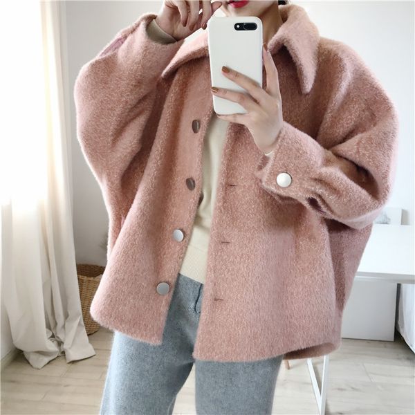 2020 autumn winter women gray wool coat ladies solid casual coats single breasted turn-down collar jakects redx1020, Black
2020 autumn winter women gray wool coat ladies solid casual coats single breasted turn-down collar jakects redx1020, Black