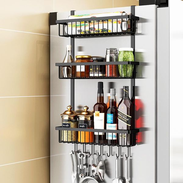 magnetic refrigerator rack side storage rack kitchen spice wall-mounted kitchen accessories organizer dropshipping
magnetic refrigerator rack side storage rack kitchen spice wall-mounted kitchen accessories organizer dropshipping