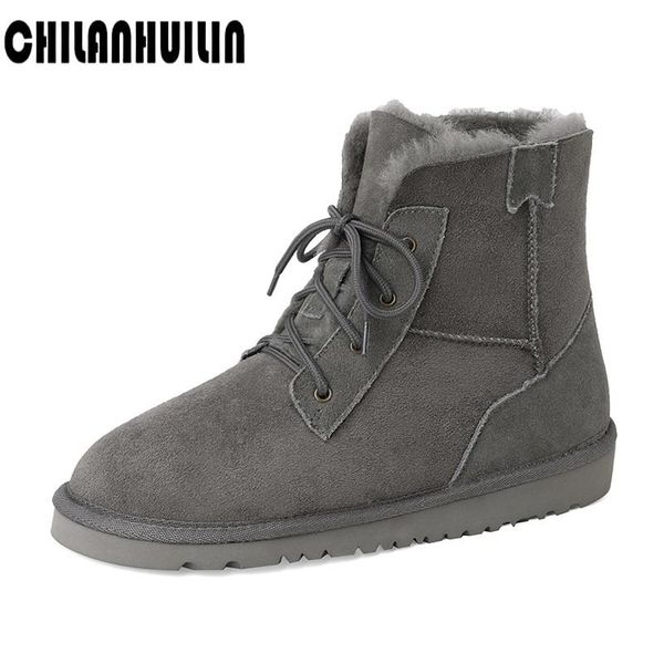 genuine leather suede lace up winter snow boots women warm wool fur lined girl winter waterproof black ankle boots
genuine leather suede lace up winter snow boots women warm wool fur lined girl winter waterproof black ankle boots