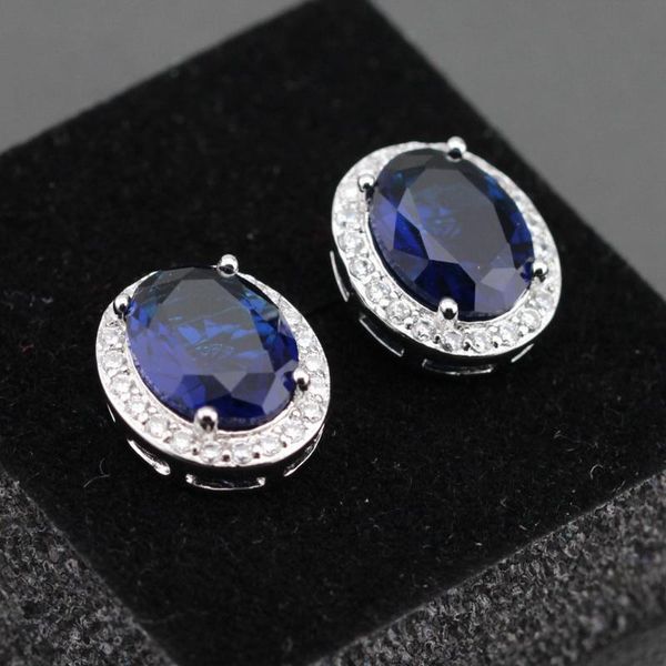 stud west style magic blue zircon silver plated women jewelry earrings gift box ed31, Golden;silver
stud west style magic blue zircon silver plated women jewelry earrings gift box ed31, Golden;silver