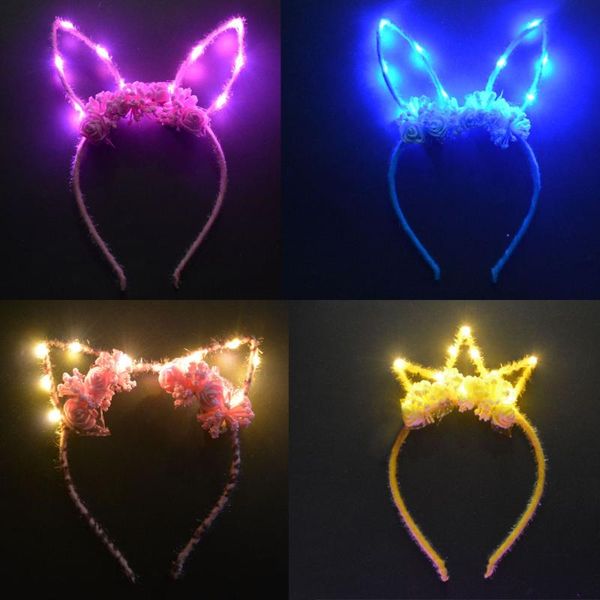party decoration xmas women girl led flashing flower crown cat ears hair hoop glow string lights headband birthday halloween
party decoration xmas women girl led flashing flower crown cat ears hair hoop glow string lights headband birthday halloween