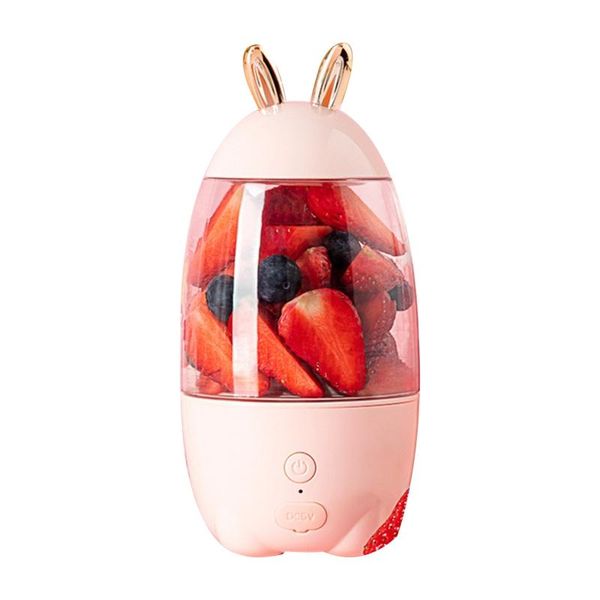 portable ears electric juicer cup household usb charging blender