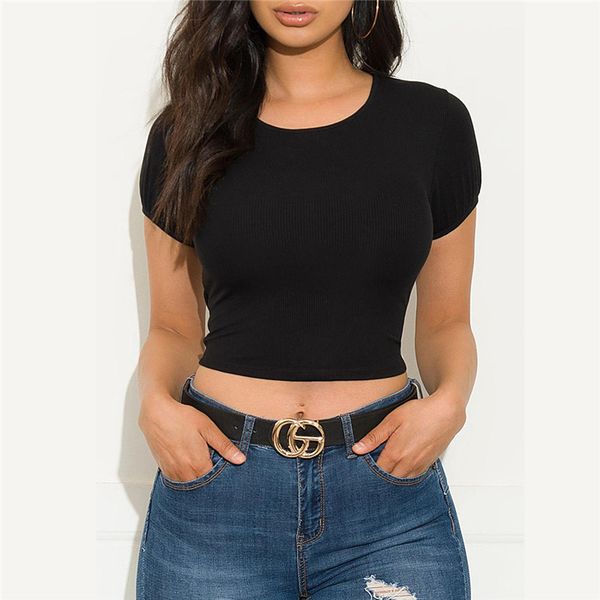 womens designer backless bandage tshirts fashion short sleeved womens street style summer woman slim o neck tees, White
womens designer backless bandage tshirts fashion short sleeved womens street style summer woman slim o neck tees, White