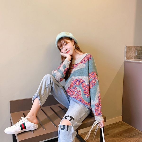 newstyle пуловеры pullovertop pulloverknitted верх в осень зима 2019 корейской версии рыхлый и тонкий v-образным вырезом камуфляж пуловер дл, White;black
newstyle пуловеры pullovertop pulloverknitted верх в осень зима 2019 корейской версии рыхлый и тонкий v-образным вырезом камуфляж пуловер дл, White;black