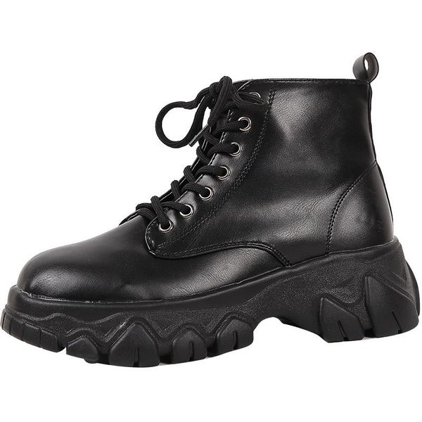 boots women winter ankle casual lace up female platform shoes ladies gladiator short fashion leather thick bottom, Black
boots women winter ankle casual lace up female platform shoes ladies gladiator short fashion leather thick bottom, Black