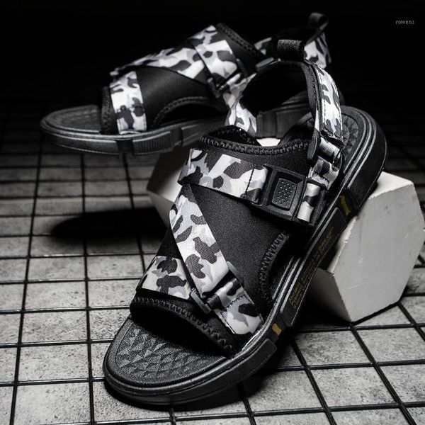 summer men sandals for dropshipping1, Black