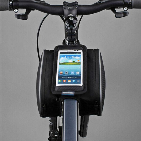 cycling bike front tube frame pannier double saddle bag pouch phone holder bicycle accessories
cycling bike front tube frame pannier double saddle bag pouch phone holder bicycle accessories