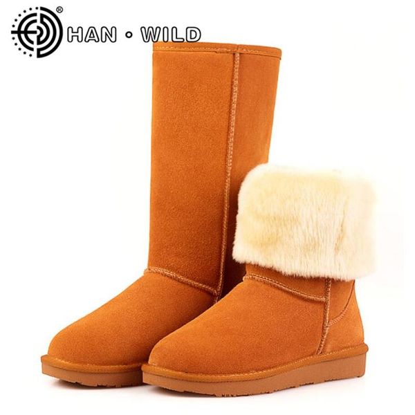 австралия женщины snow boots 100% подлинной натуральной кожи середины икры сапоги разминка длинные плюшевые зимняя женская обувь лучшие каче, Black
австралия женщины snow boots 100% подлинной натуральной кожи середины икры сапоги разминка длинные плюшевые зимняя женская обувь лучшие каче, Black