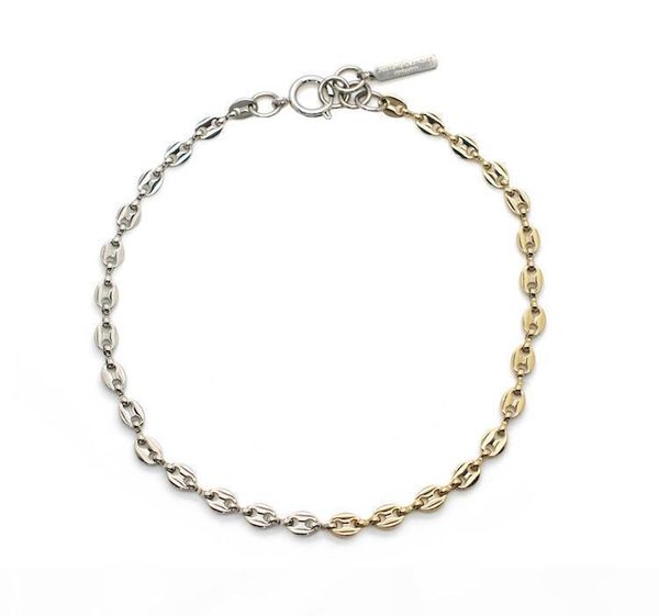 justine clenquet 19 hip-hop ladies fashion gold silver spliced pig nose necklace necklace
justine clenquet 19 hip-hop ladies fashion gold silver spliced pig nose necklace necklace