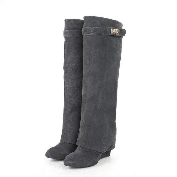 boots knee-high women winter shoe european super star runway street style dress stylish metal lock booties, Black
boots knee-high women winter shoe european super star runway street style dress stylish metal lock booties, Black