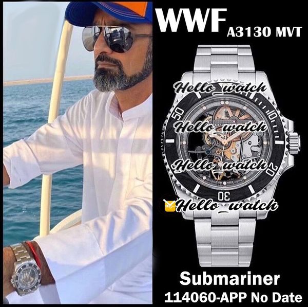 wwf new andrea pirlo project skeleton 116610 sub sa3130 automatic mens watch black carbon fiber bezel 904l steel bracelet hwrx hello_watch, Slivery;brown
wwf new andrea pirlo project skeleton 116610 sub sa3130 automatic mens watch black carbon fiber bezel 904l steel bracelet hwrx hello_watch, Slivery;brown