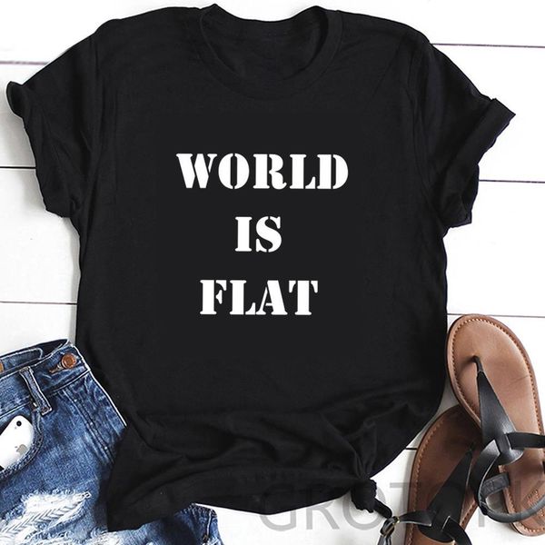 harajuku fine pretty punk hip hop new women t-shirt world is flat letter print women's shirt hipster o-neck trendy tshirt, White
harajuku fine pretty punk hip hop new women t-shirt world is flat letter print women's shirt hipster o-neck trendy tshirt, White