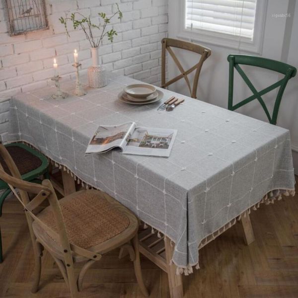 2020 american pastoral tablecloth vintage country plaid table cloth embroidered home decor dining table cover zc0461
2020 american pastoral tablecloth vintage country plaid table cloth embroidered home decor dining table cover zc0461
