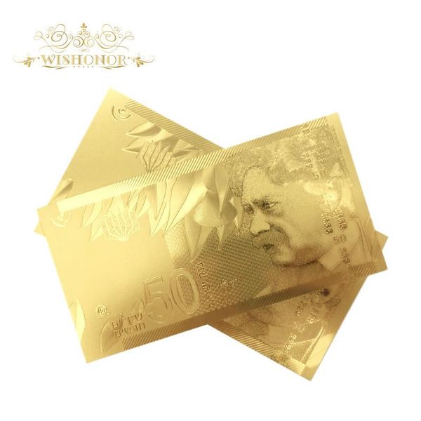 10шт лот новый израиль золотая банкнота 50 ils банкноты в 24k gold fake paper деньги для бизнеса сувенирные подарки sqcyqz
10шт лот новый израиль золотая банкнота 50 ils банкноты в 24k gold fake paper деньги для бизнеса сувенирные подарки sqcyqz