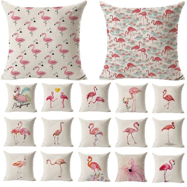 1pcs flamingo pattern cotton linen throw pillow cushion cover seat car home decoration sofa decor decorative pillowcase 40493
1pcs flamingo pattern cotton linen throw pillow cushion cover seat car home decoration sofa decor decorative pillowcase 40493