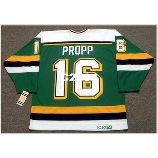 men #16 brian propp minnesota north stars 1990 ccm vintage retro home hockey jersey or custom any name or number retro jersey, Black
men #16 brian propp minnesota north stars 1990 ccm vintage retro home hockey jersey or custom any name or number retro jersey, Black