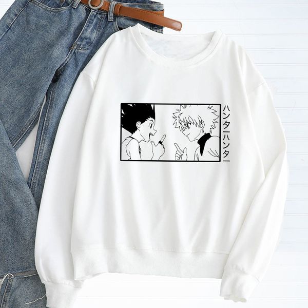 gon and killua women's sweatshirt streetwear anime hunter x hunter hoodies crewneck pullover autumn 2020 women's clothing, Black
gon and killua women's sweatshirt streetwear anime hunter x hunter hoodies crewneck pullover autumn 2020 women's clothing, Black