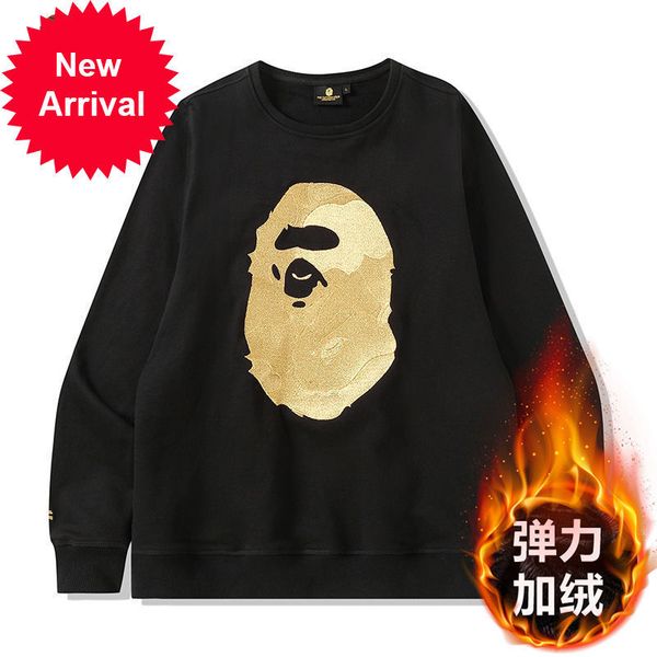 2021 new sweaty blouse with male hoodie crewneck high street around the neck sweater sheer cotton sleeve long autumn clothes xf07, Black
2021 new sweaty blouse with male hoodie crewneck high street around the neck sweater sheer cotton sleeve long autumn clothes xf07, Black