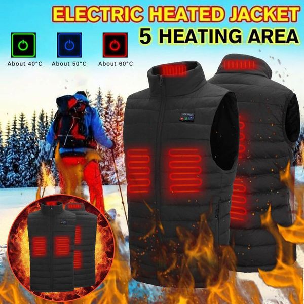outdoor t-shirts 5 areas heated vest jacket usb men winter electrical three-control fishing hunting waistcoat hiking, Gray;blue
outdoor t-shirts 5 areas heated vest jacket usb men winter electrical three-control fishing hunting waistcoat hiking, Gray;blue