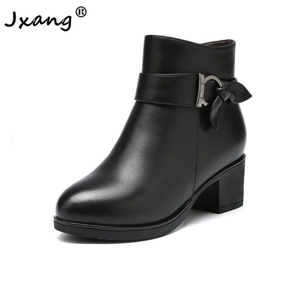 jxang 2020 нового зима черного снега boots натуральной шерсть покрытие повседневной зима женщин большого размер мать обувь женщина ботильоны, Black
jxang 2020 нового зима черного снега boots натуральной шерсть покрытие повседневной зима женщин большого размер мать обувь женщина ботильоны, Black