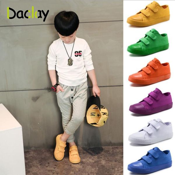 daclay kids canvas low cut loafers candy colors casual shoes for boys and girls, Black
daclay kids canvas low cut loafers candy colors casual shoes for boys and girls, Black