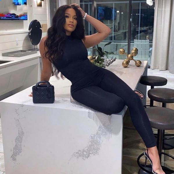 2020 woman new jumpsuit elastic high casual fitness sport rompers female sleeveless activewear skinny women outfit1, Black;blue
2020 woman new jumpsuit elastic high casual fitness sport rompers female sleeveless activewear skinny women outfit1, Black;blue