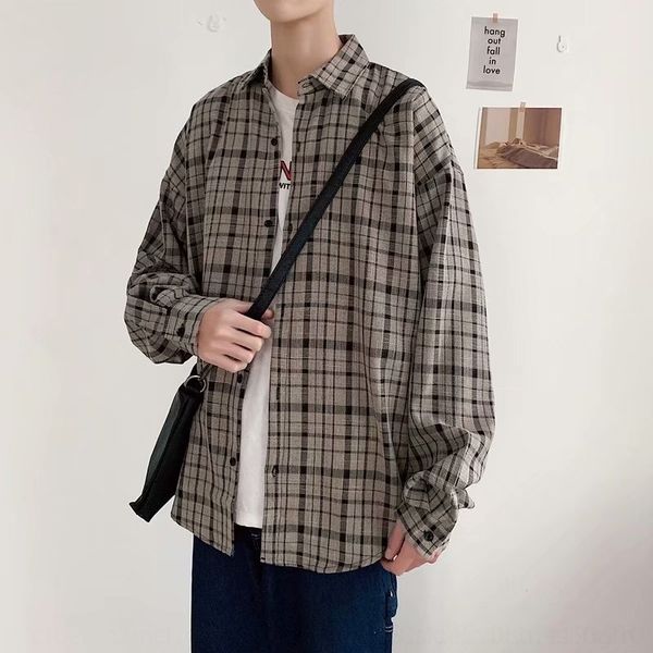 liilv ins plaid long shirt boy handsome sleeve fashion brand spring korean fashion couple fairy uldzx shirt, Blue
liilv ins plaid long shirt boy handsome sleeve fashion brand spring korean fashion couple fairy uldzx shirt, Blue