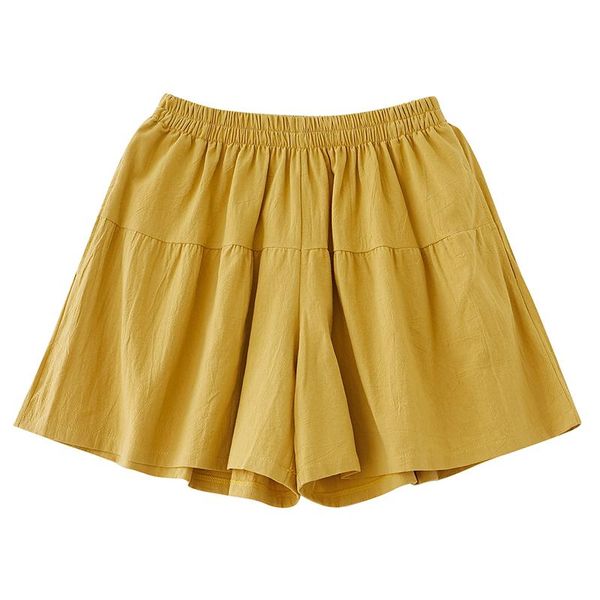women's shorts solid cotton linen women 2021 summer high waist wide leg casual oversized all match female quality, White;black
women's shorts solid cotton linen women 2021 summer high waist wide leg casual oversized all match female quality, White;black