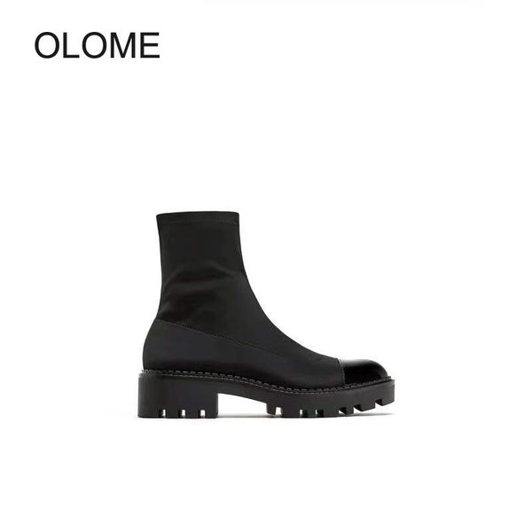 boots spring shoes women basic elastic chunky female fashion brand thick bottom footware ladies leisure chaussures platform, Black
boots spring shoes women basic elastic chunky female fashion brand thick bottom footware ladies leisure chaussures platform, Black