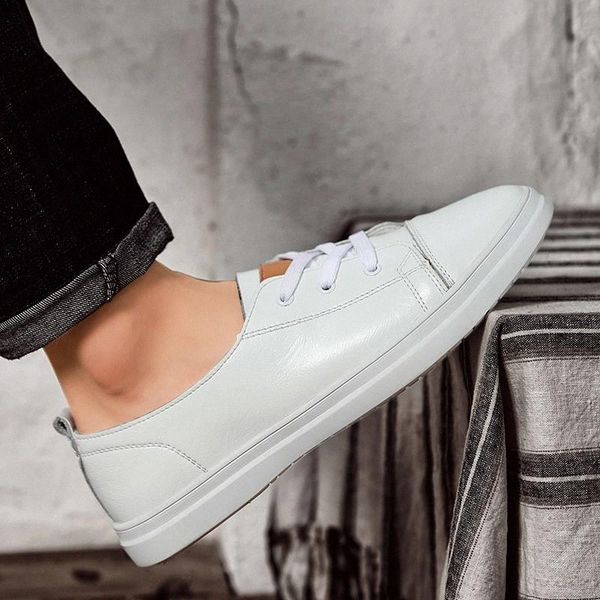 men's shoes white sneakers classic outdoor casual genuine leather shoes men lace-up comfortable summer shoes male flats #wd2g
men's shoes white sneakers classic outdoor casual genuine leather shoes men lace-up comfortable summer shoes male flats #wd2g