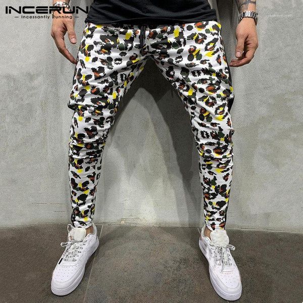 men's pants incerun fashion men harem leopard print trousers streetwear drawstring fitness joggers workout casual 2021 s-3xl1, Black
men's pants incerun fashion men harem leopard print trousers streetwear drawstring fitness joggers workout casual 2021 s-3xl1, Black