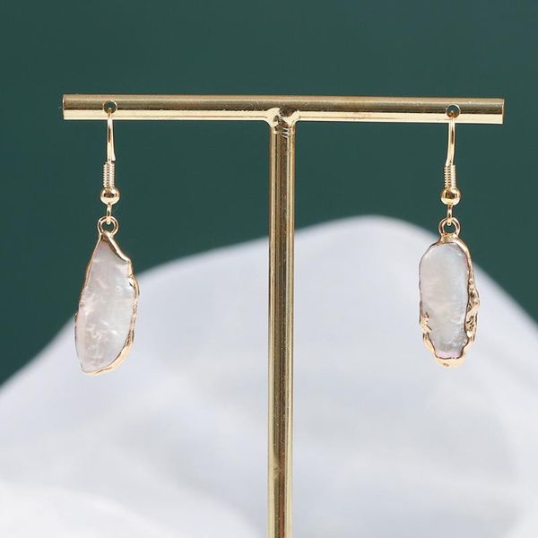 2021 fashion new natural pearl earrings new gold retro earrings women jewelry, Silver
2021 fashion new natural pearl earrings new gold retro earrings women jewelry, Silver
